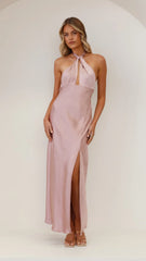 Amalia Maxi Dress - Dusty Pink