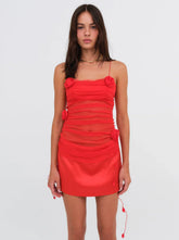 Angela Chiffon Mini Dress