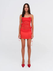 Angela Chiffon Mini Dress