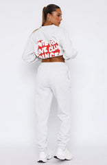 Love Club Sweatpants Grey Marle