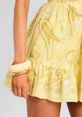 Fiza Strapless Short Dress